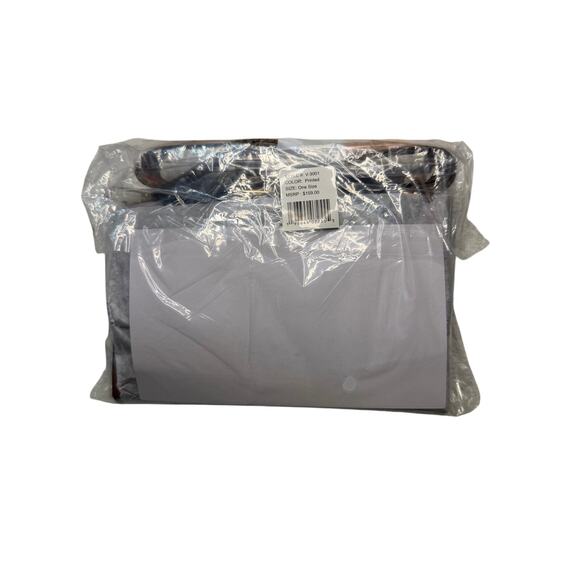 Valentino Orlandi Designer Crossbody – Brown Logo Print- MSRP $159 - Picture 4 of 4